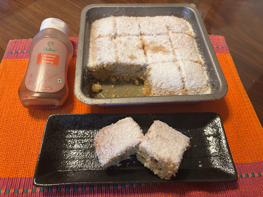 Coconut Syrup Cake
