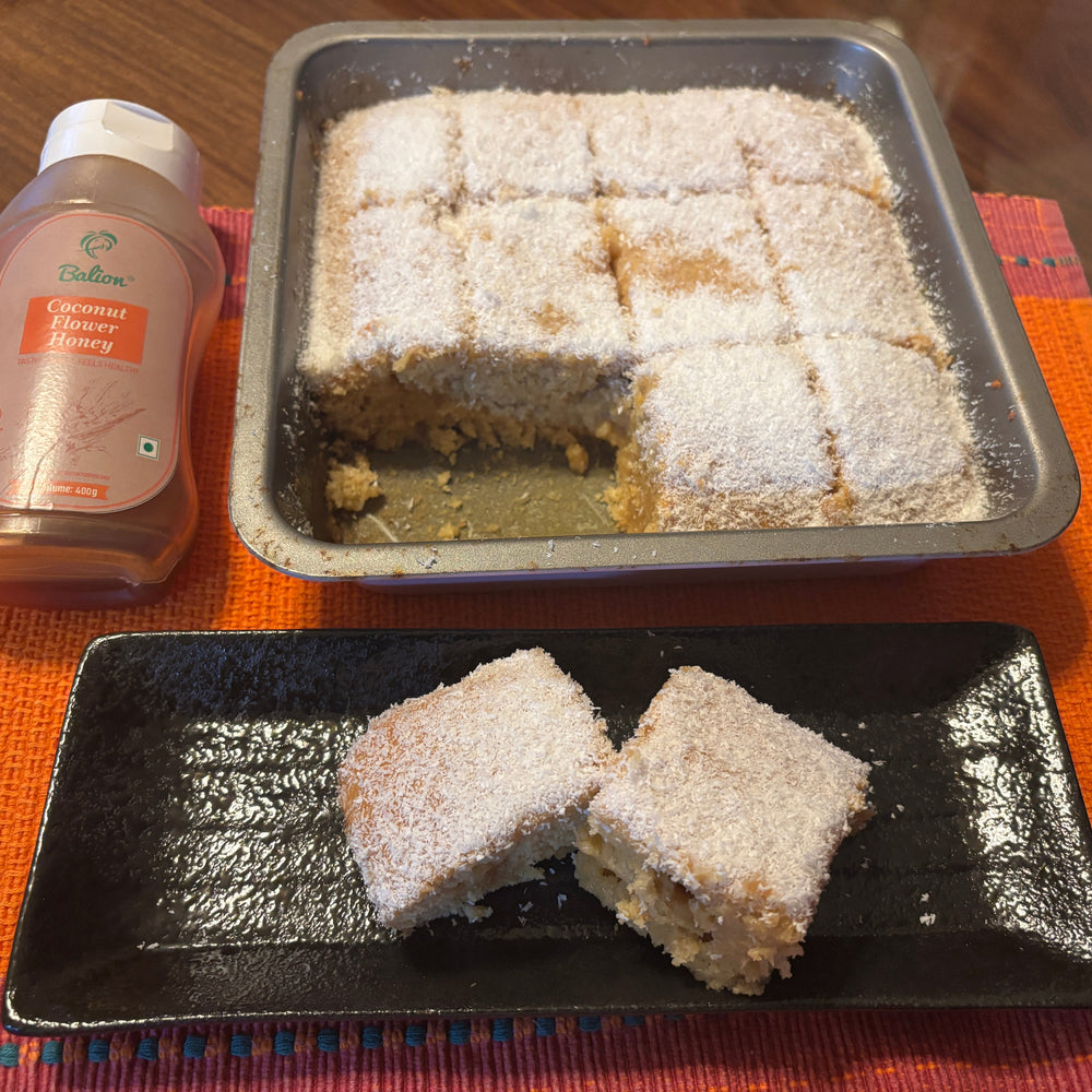 Coconut Syrup Cake