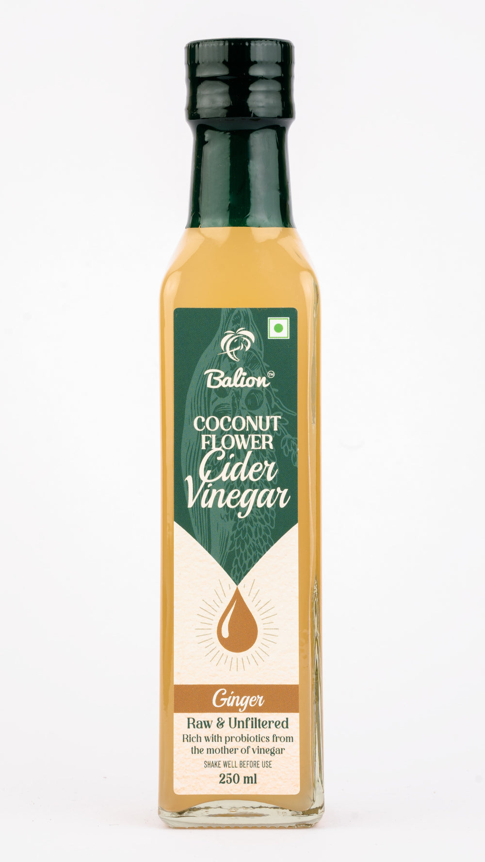 Coconut Flower Cider Vinegar - Ginger