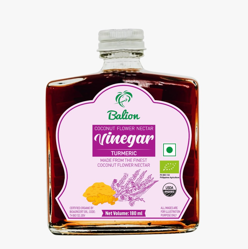 Coconut Flower Nectar Vinegar - Turmeric